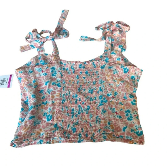 NWT BP Floral Crop Top - Picture 2 of 3
